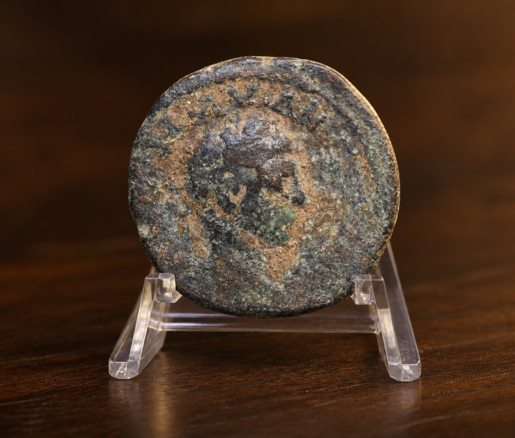 Moeda Romana Provincial – Provável Heliogábalo, Antioquia (218–222 d.C.)