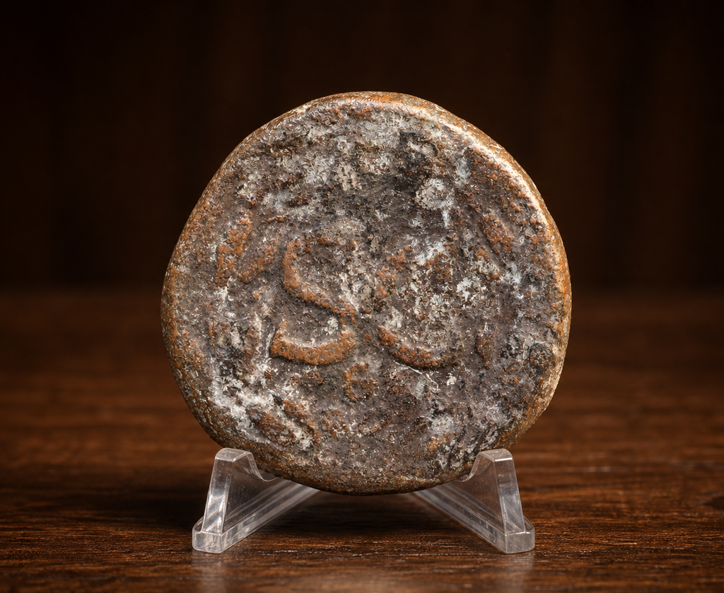 Moeda Romana Provincial de Trajano, cunhada em Antioquia, Síria (98–117 d.C.)