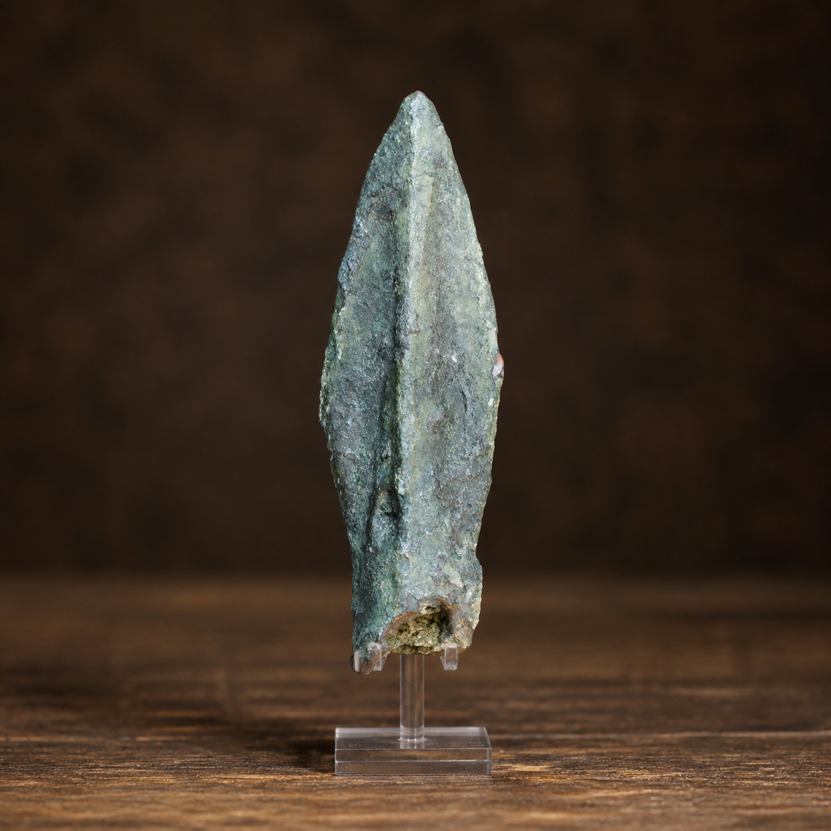 Ponta de Flecha Greco-Cita Foliácea de Bronze (c. séculos VI a IV a.C.)