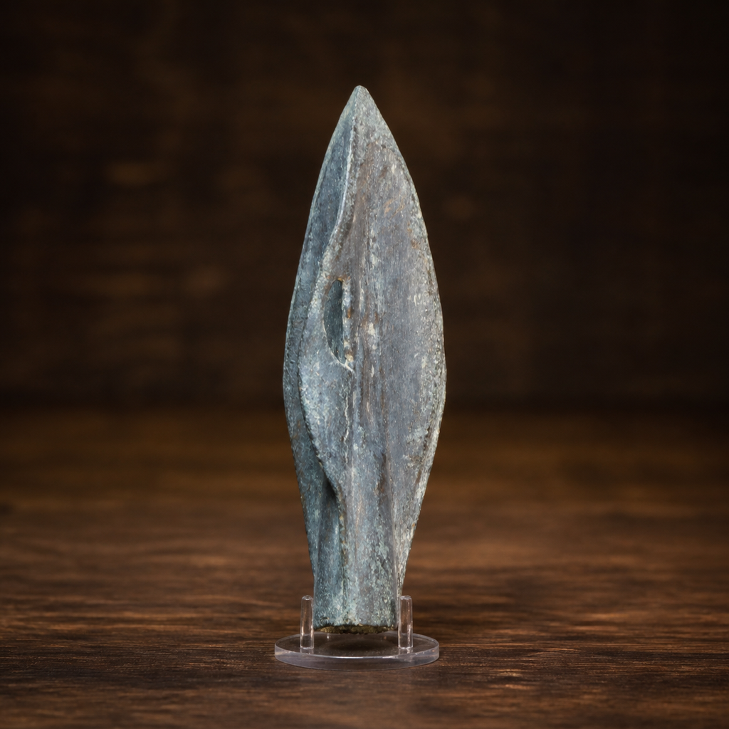 Ponta de Flecha Greco-Cita Trilobada de Bronze (c. séculos VI a IV a.C.)