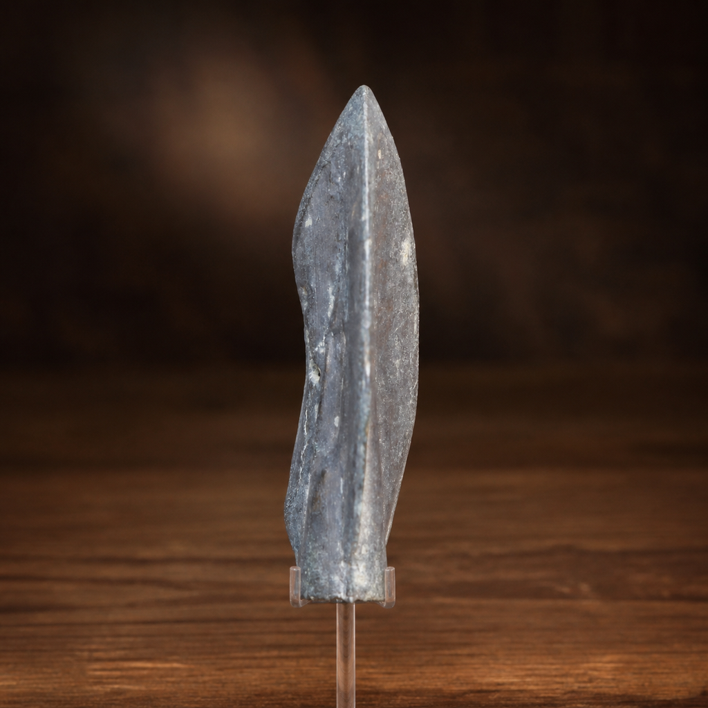 Ponta de Flecha Greco-Cita Trilobada de Bronze (c. séculos VI a IV a.C.)