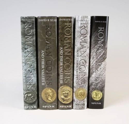 Roman Coins and Their Values by David Sear, Volumes I - V, the "Millennium (5th) editions – imagem 1