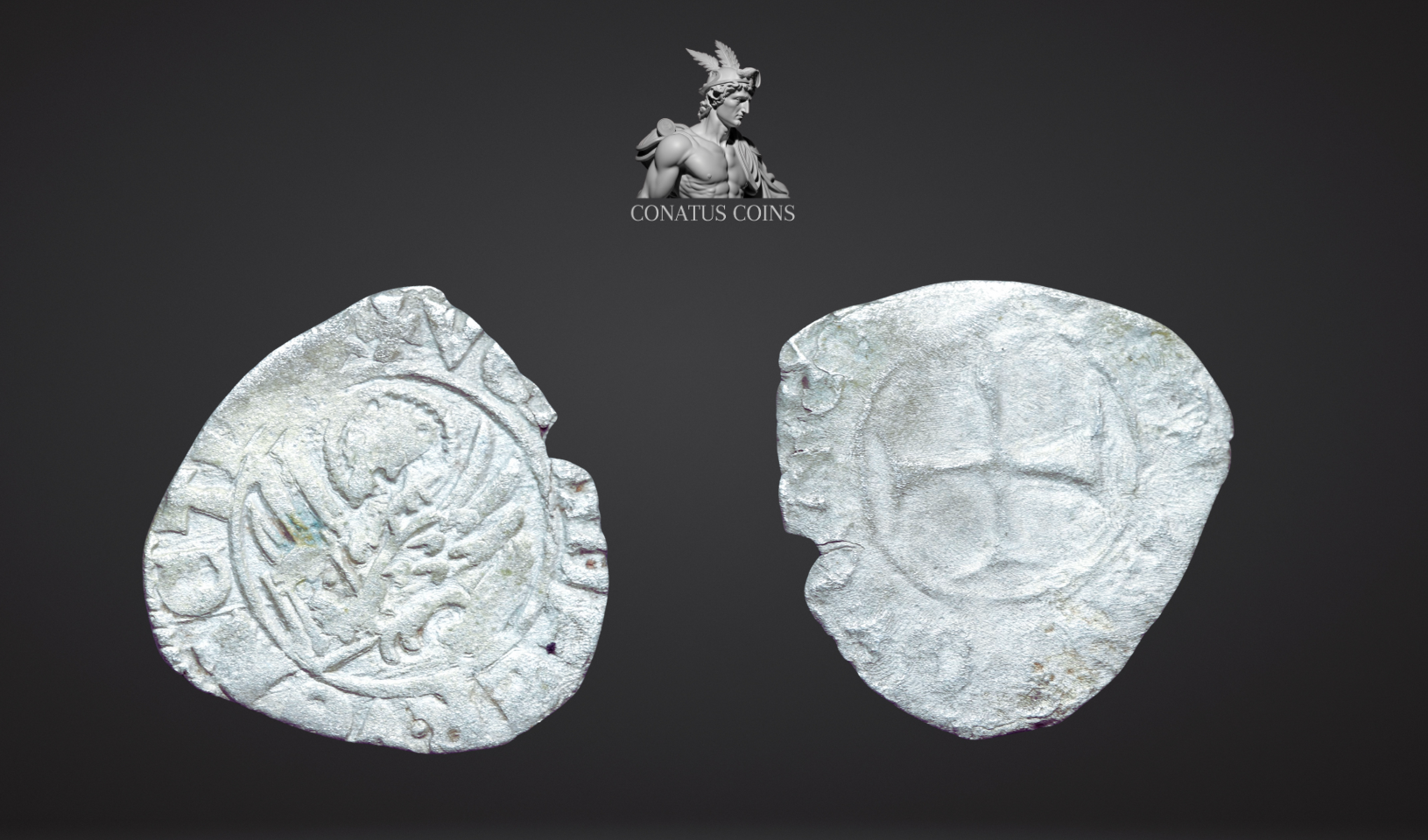 Moeda Veneziana Tornesello de Antonio Venier (1382–1400) – imagem 1