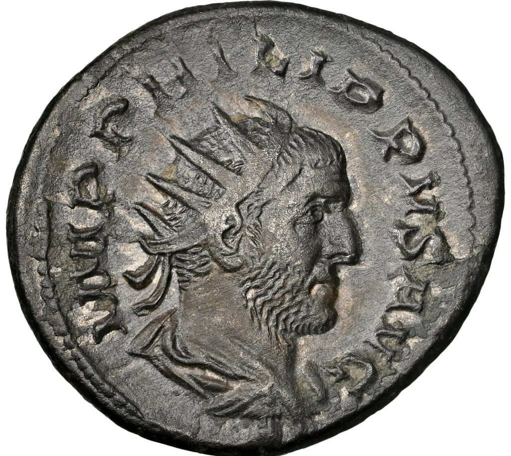 Moeda Romana Antoniniano de Filipe I. 244-249 dC. – imagem 4