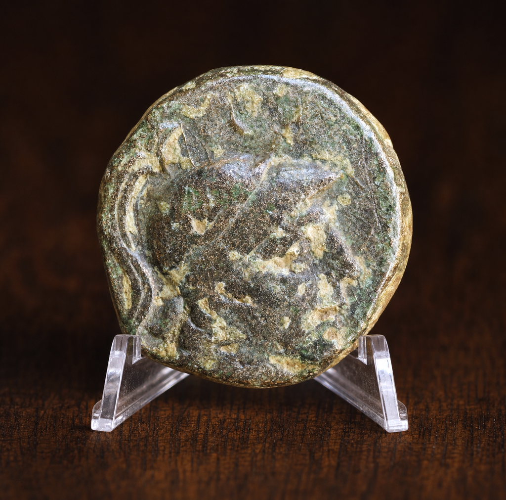 Moeda Grega de Amiso, Ponto, sob Mitrídates VI Eupátor (c. 111 a 105 ou 95 a 90 a.C.) – imagem 1