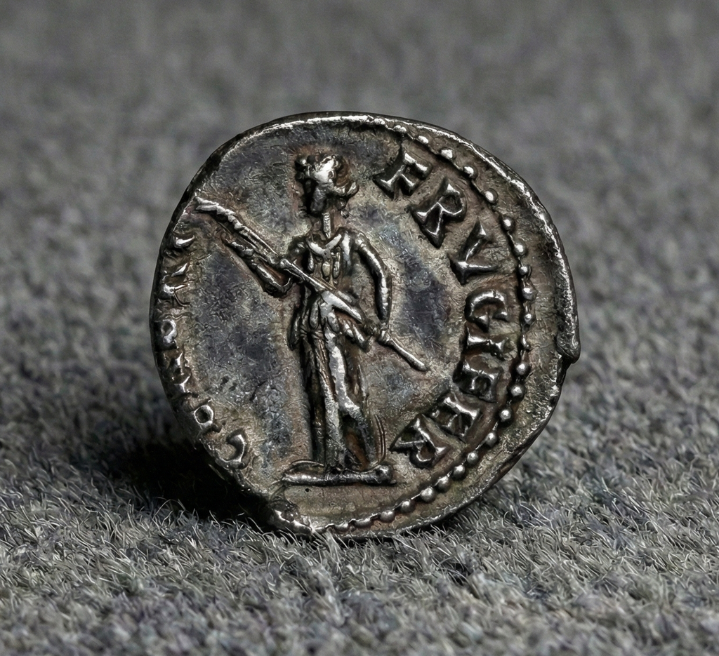 Moeda Romana Raríssima de Pescennius Niger (193-194 dC). – imagem 2