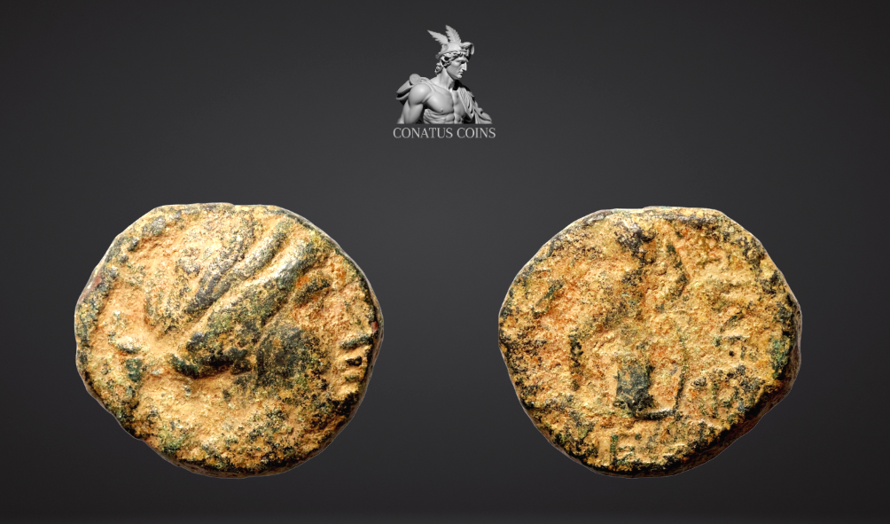 Moeda Grega de Seleukos III Soter (Keraunos) (226–223 a.C.) – imagem 1