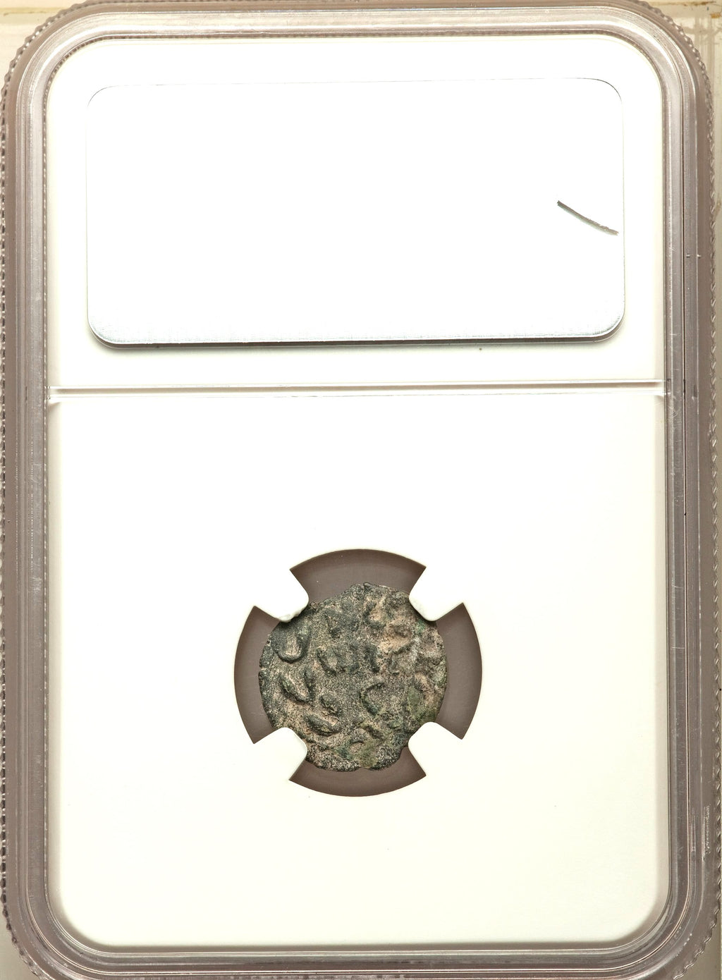 Moeda Bíblica Prutá de Porcius Festus sob Nero (59-63 dC) Certificada NGC – imagem 4