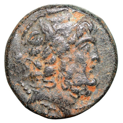 Moeda Romana Provincial Tetrachalkon de Seleucis e Pieria (54-53 aC) – imagem 2