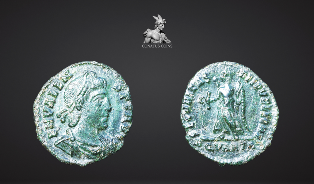 Moeda Romana de Valens (364–378 dC) – imagem 3