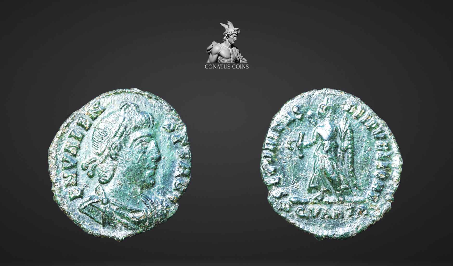 Moeda Romana de Valens (364–378 dC) – imagem 3