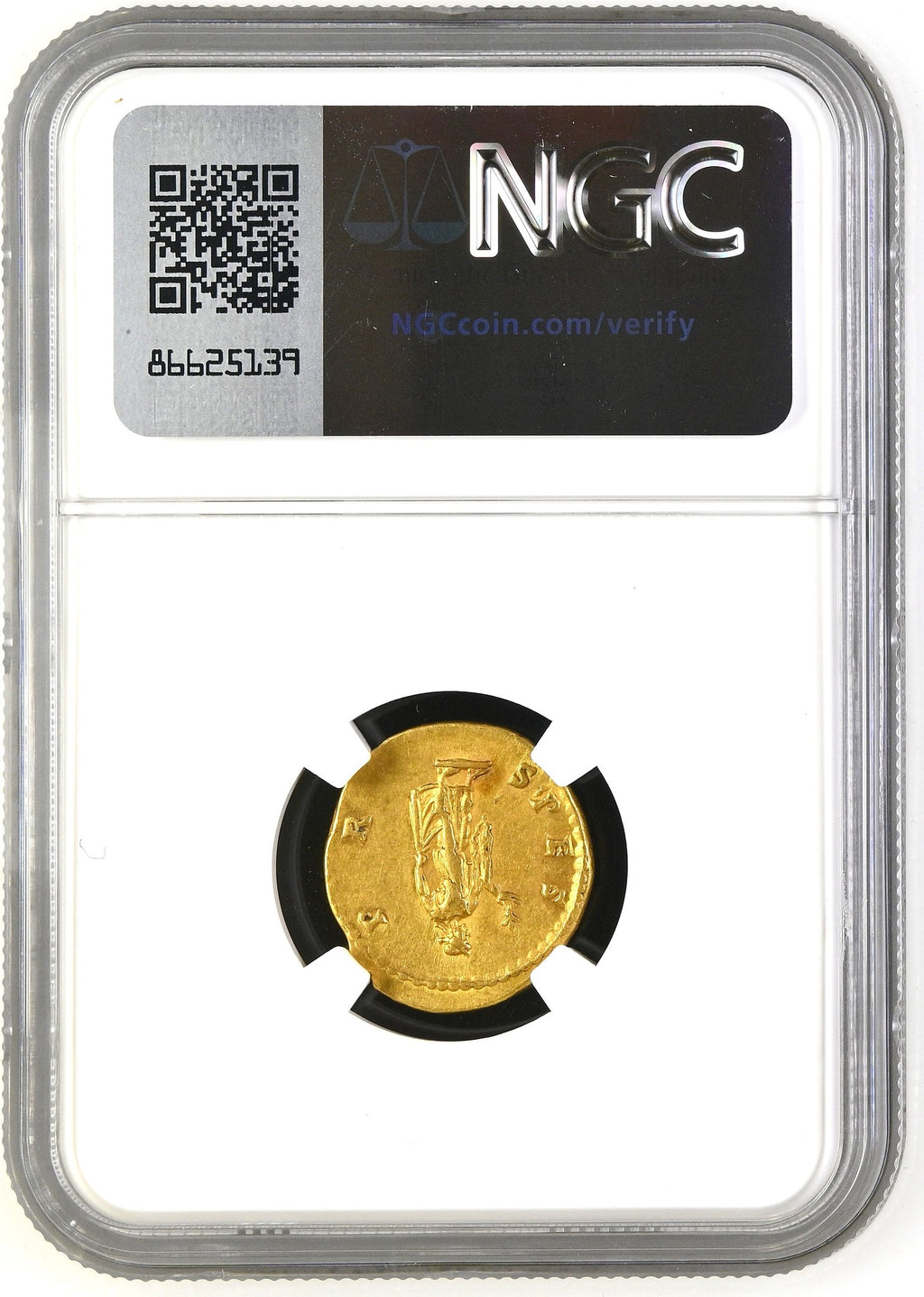 Moeda Romana Aureus de Hadrian (117-138 dC) certificada NGC. – imagem 4
