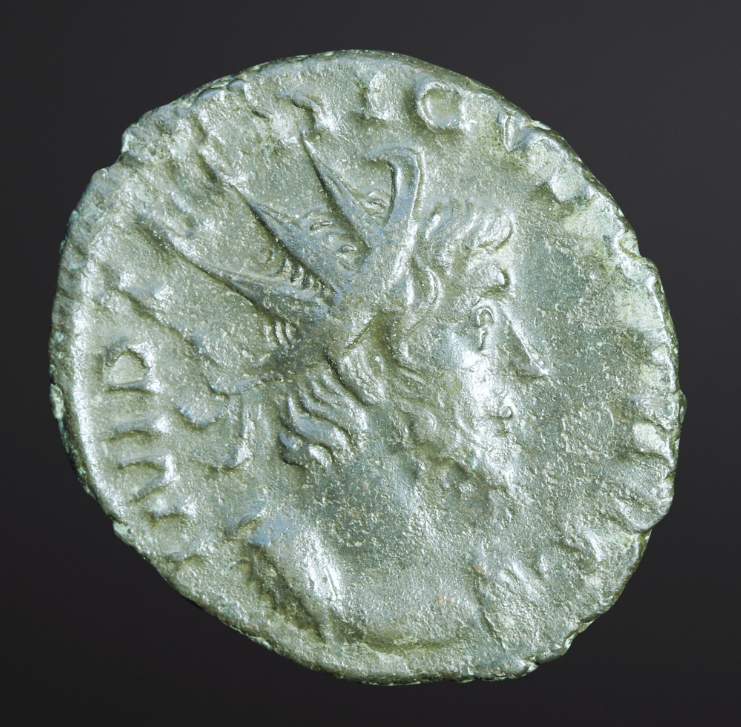 Moeda Romana Antoninian de Tetricus I (271-274 dC) – imagem 1