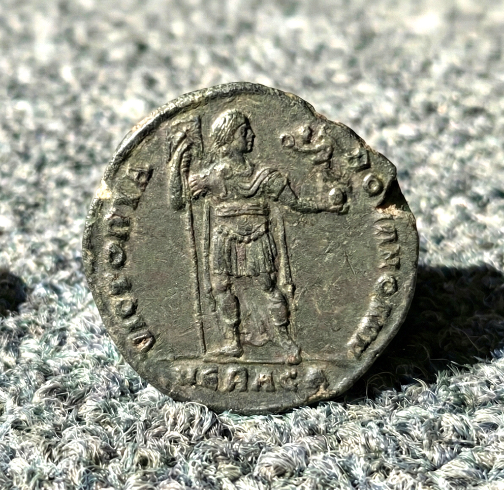 Moeda Romana Maiorina de Jovianus (363–364 dC) – imagem 3