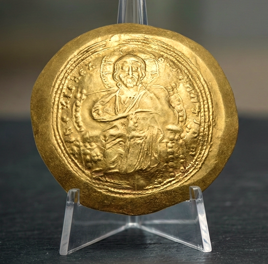Moeda Bizantina de Constantine IX Monomachus (1042–1055) – imagem 4
