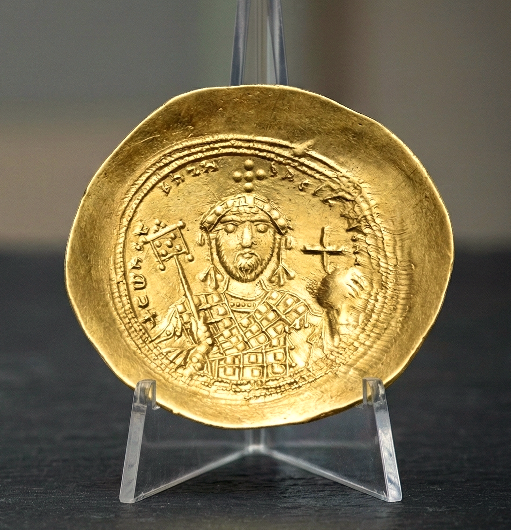 Moeda Bizantina de Constantine IX Monomachus (1042–1055) – imagem 3