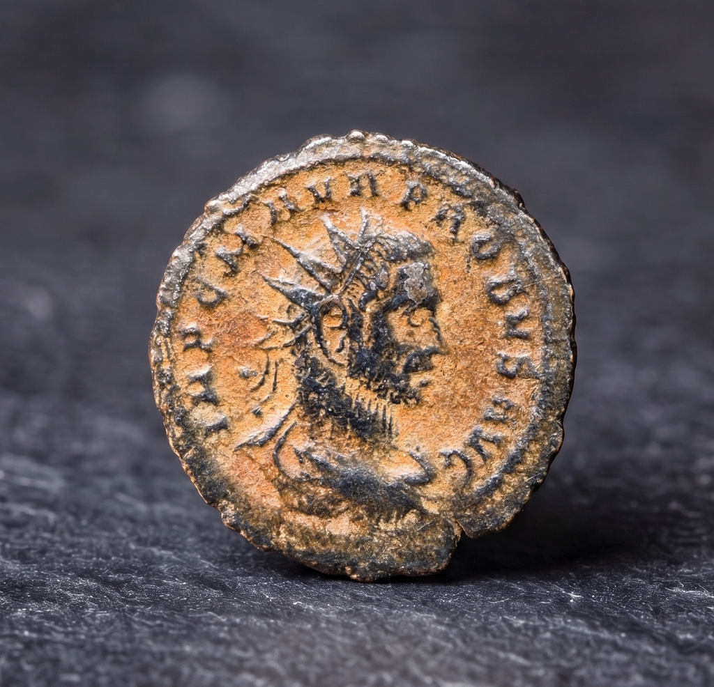 Moeda Romana Antoniniano de Probus (276-282 dC) – imagem 1