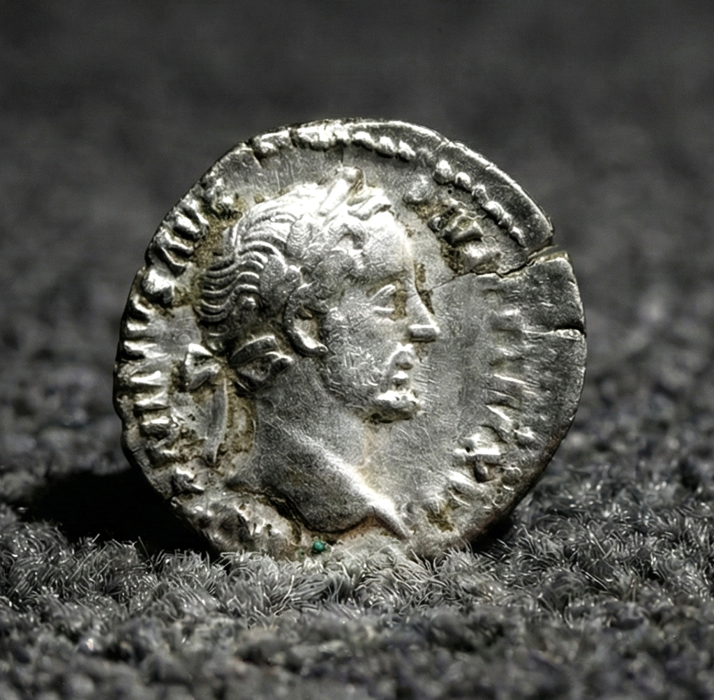Moeda Romana Denarius de Antoninus Pius (138-161 dC) – imagem 1