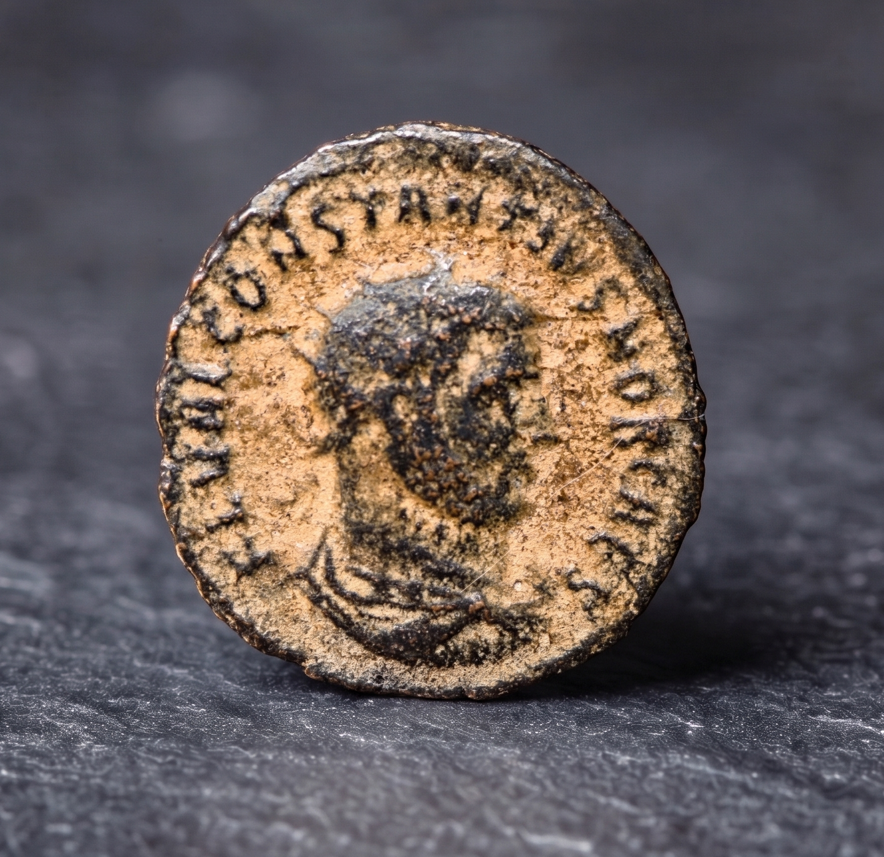 Moeda Romana Antoniniano de Constantius I, como Caesar (293-305 dC) – imagem 1