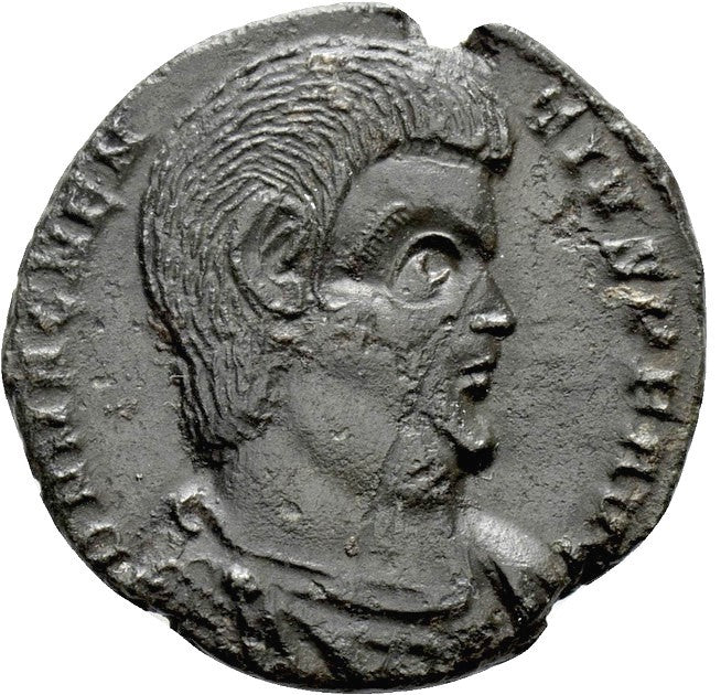 Moeda Romana Escassa de Magnentius (350-353 dC). – imagem 2