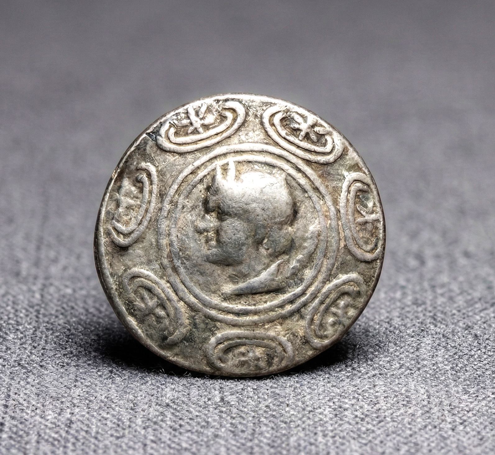 Moeda Grega Tetradracma de Antigonos II Gonatas (277/276-239 aC) – imagem 1