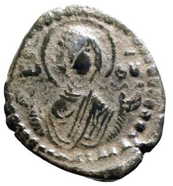 Moeda Bizantina Follis de Romanus IV (1068-1071) – imagem 1
