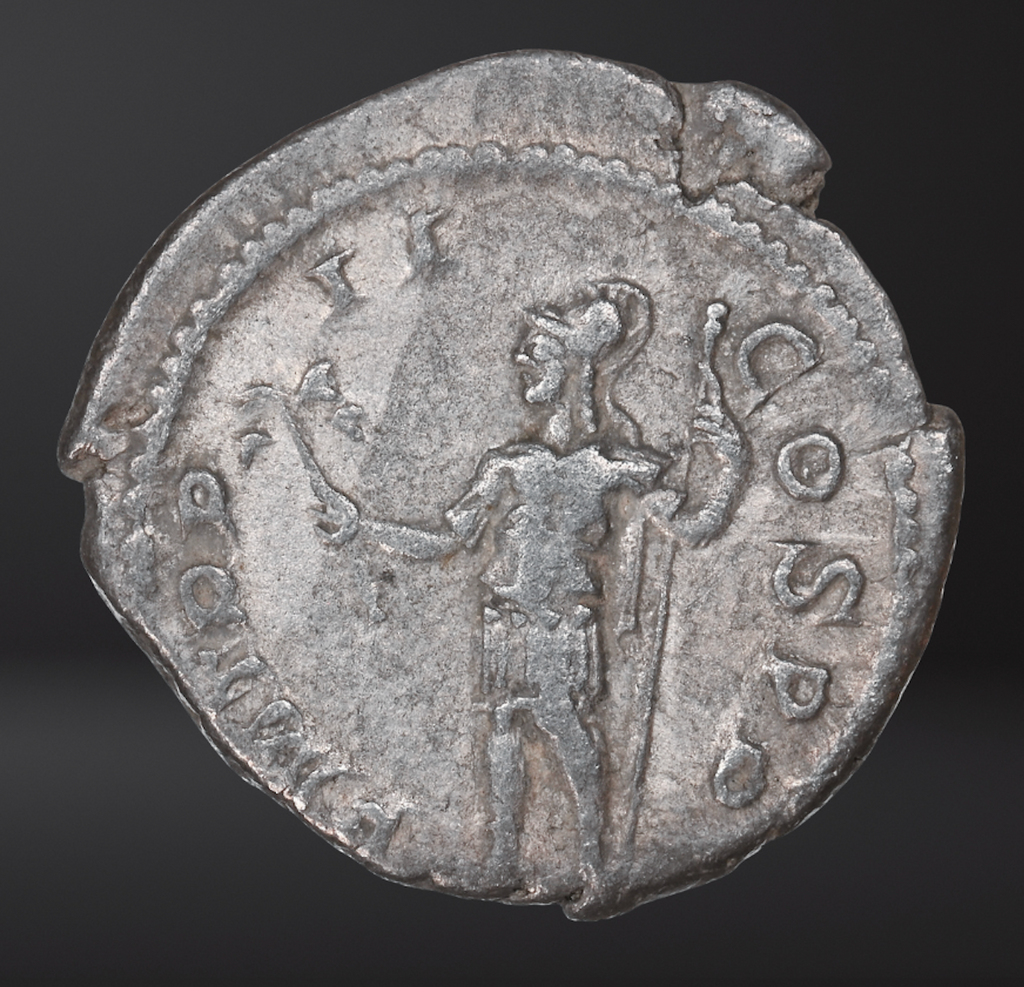 Moeda Romana Denarius de Alexandre Severo (222-235 dC) – imagem 4