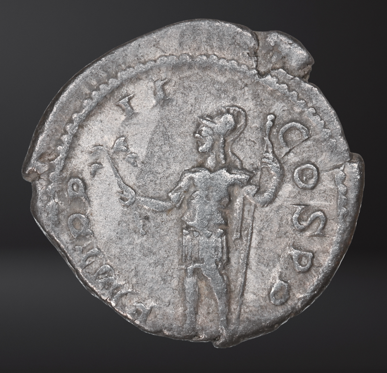Moeda Romana Denarius de Alexandre Severo (222-235 dC) – imagem 4