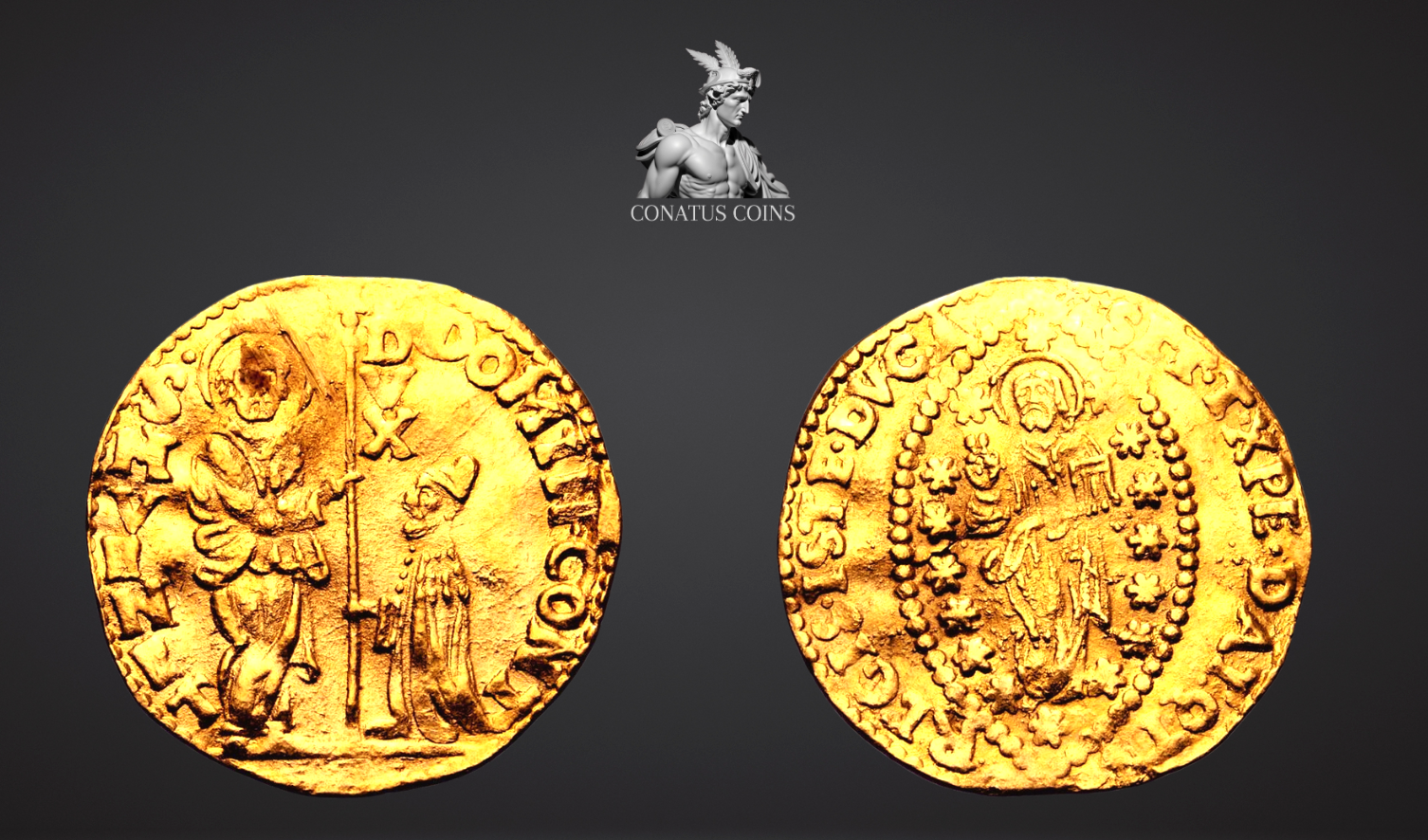 Moeda dos Estados Italianos, Veneza (República) de Domenico Contarini (1659-1675). – imagem 1