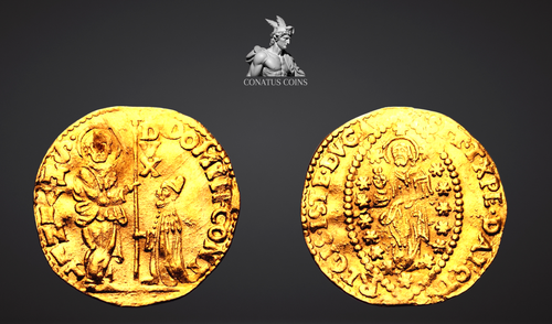 Moeda dos Estados Italianos, Veneza (República) de Domenico Contarini (1659-1675). – imagem 1