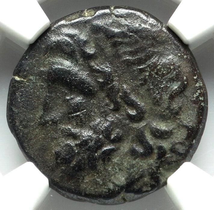 Moeda Grega Litra da Sicília, Siracusa. Hieron II (ca. 275-215 aC). – imagem 4