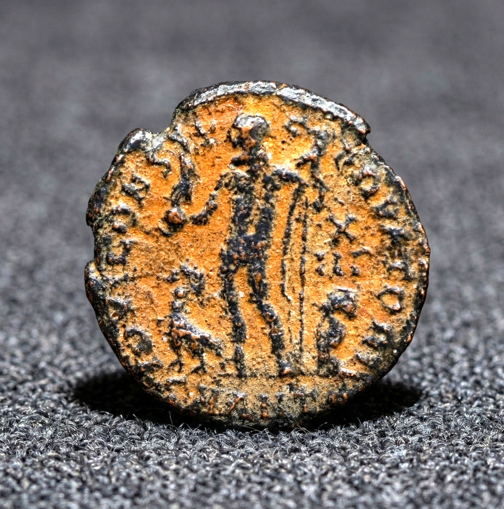 Moeda Romana Nummus de Licinius I (308-324) – imagem 2