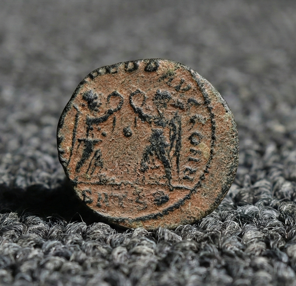Moeda Romana de Constantius II (337–361 dC) – imagem 1