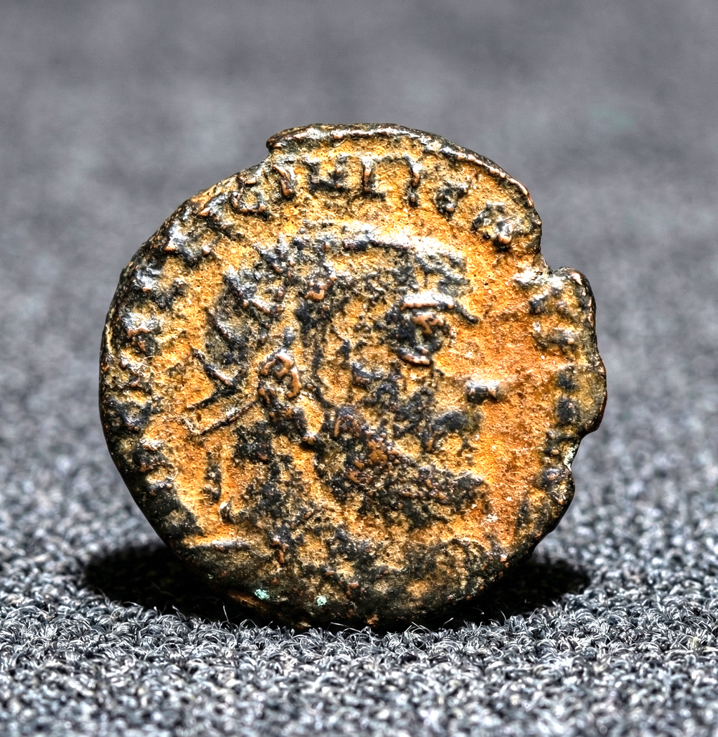 Moeda Romana Nummus de Licinius I (308-324) – imagem 1