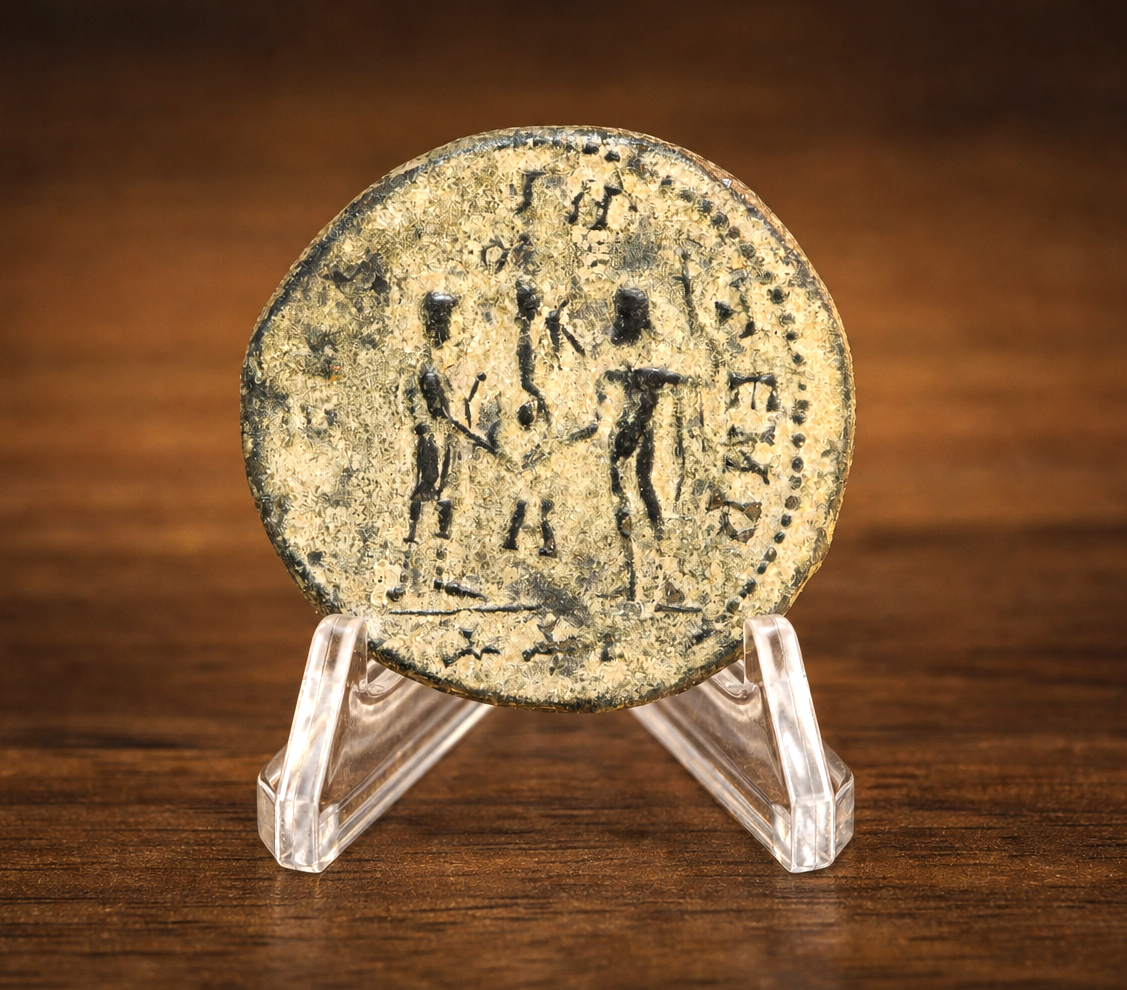 Moeda Romana Aureliano de Numeriano, Cízico (283 a 284 d.C.) – imagem 2
