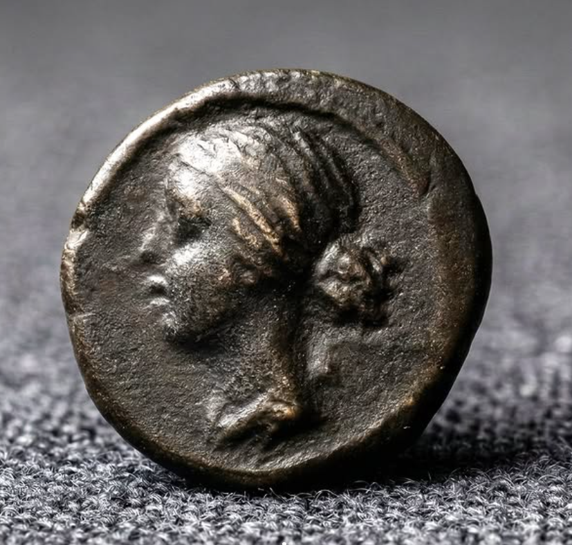 Moeda Grega de Magistratura da Liga dos Magnetes (após 167 a.C.) – imagem 1