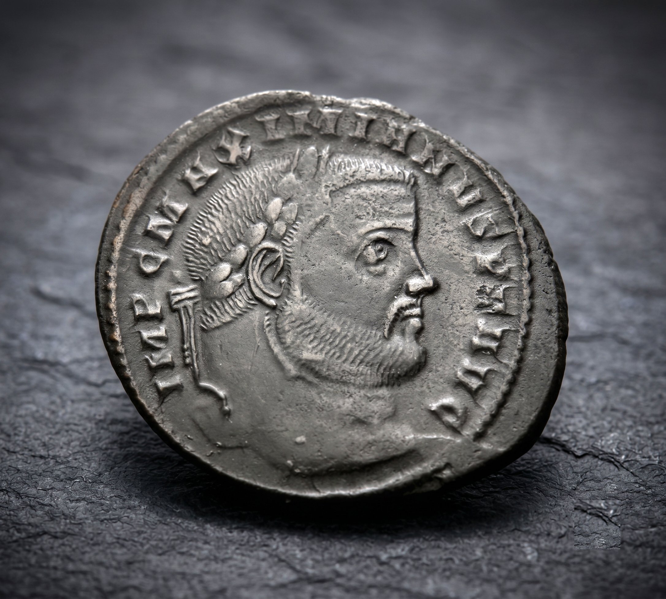 Moeda Romana Follis de Maximianus Herculius (286-305 dC) – imagem 1