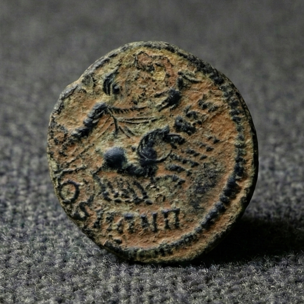 Moeda Romana Numus de Divus Constantino I o Grande (306–337) – imagem 1