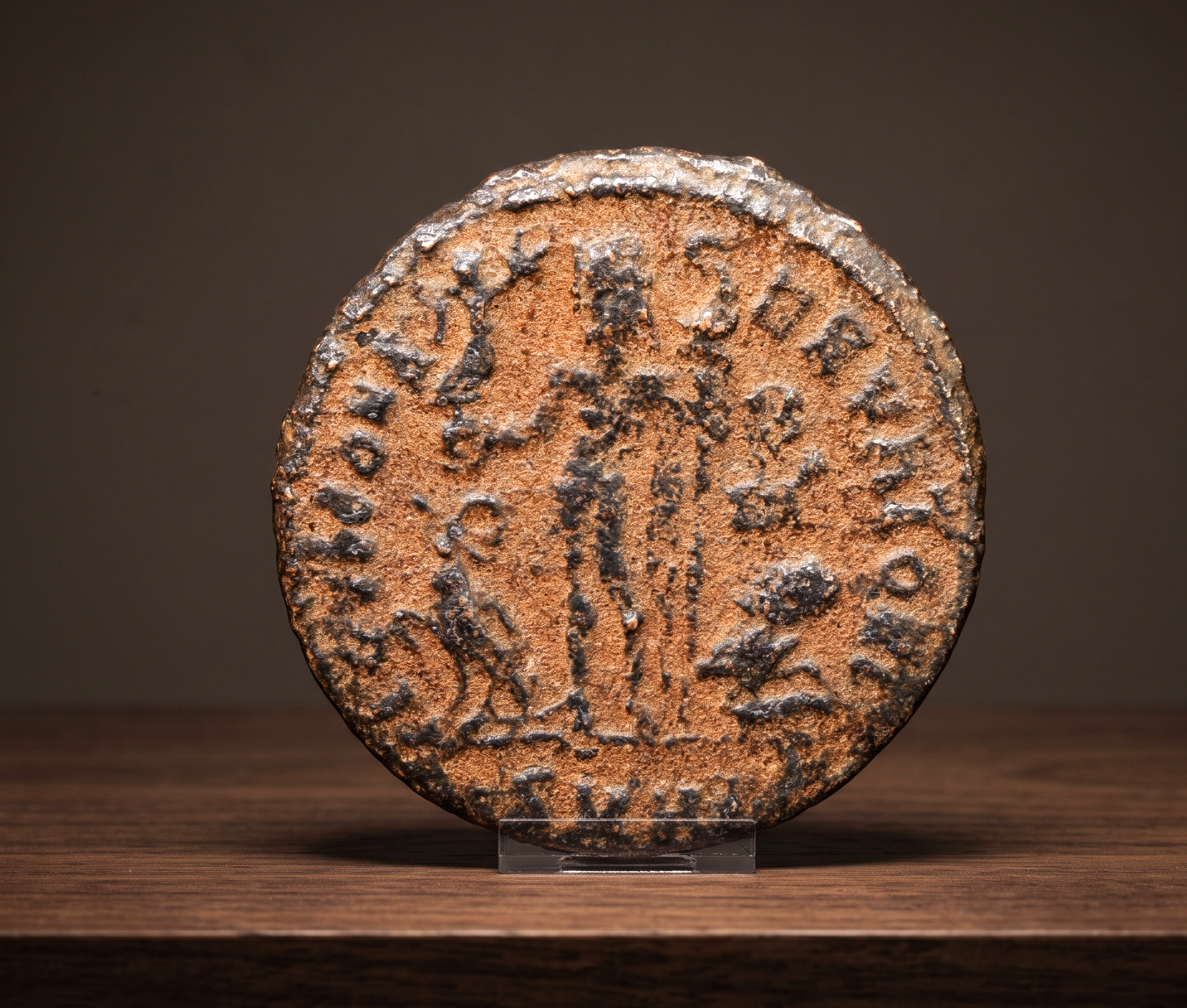 Moeda Romana Rara Follis de Crispus (317-326 dC) – imagem 2