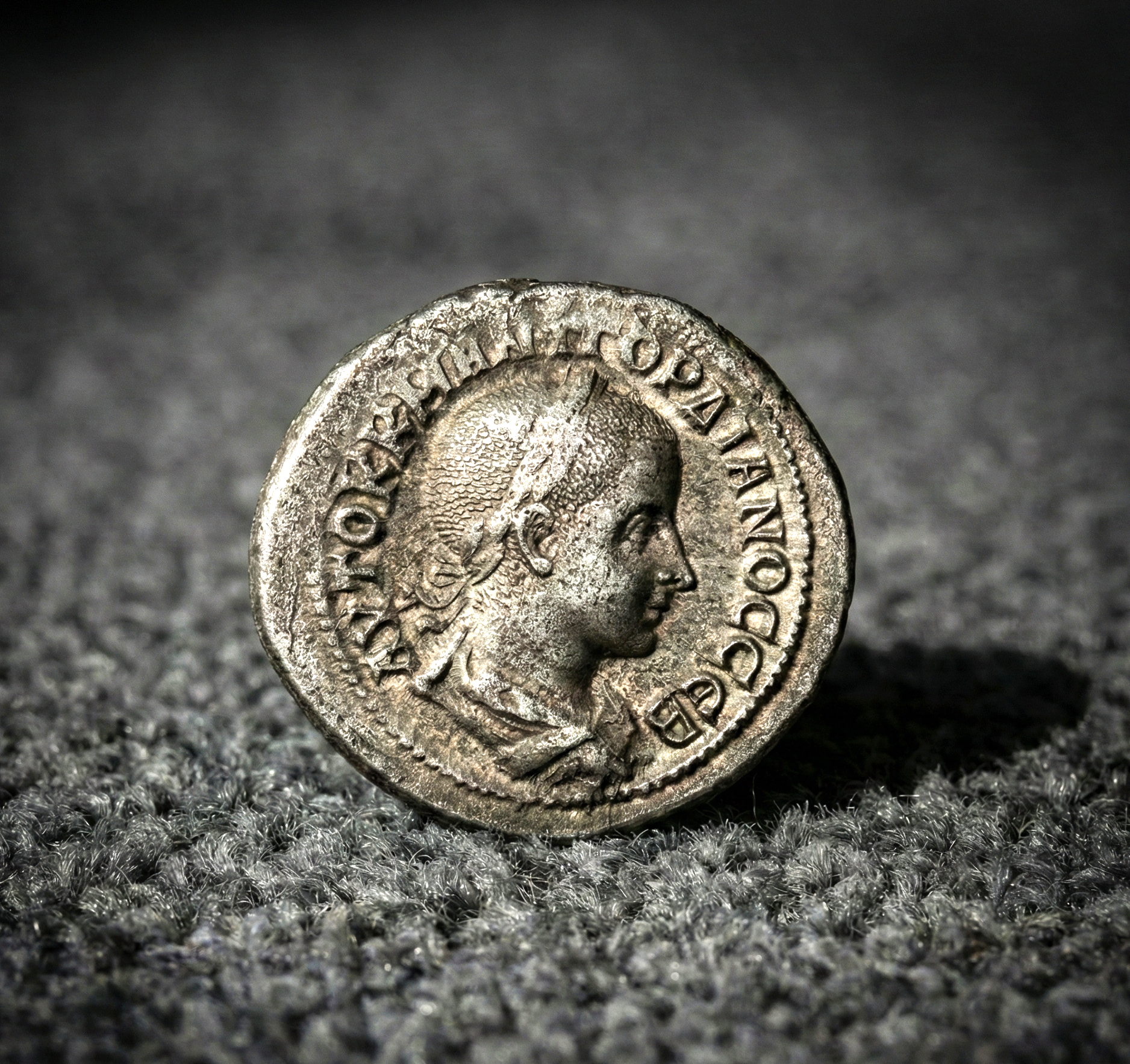 Moeda Romana Provincial Tetradracma de Gordian III (238-240 dC) – imagem 1