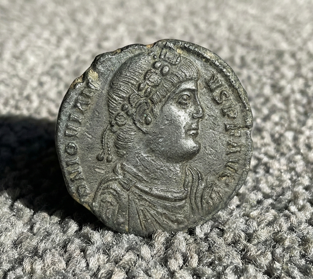 Moeda Romana Maiorina de Jovianus (363–364 dC) – imagem 2