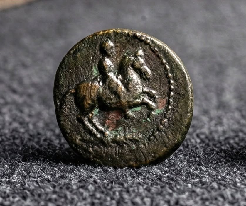 Moeda Grega de Atrax (c. 375–350 a.C.) – imagem 1