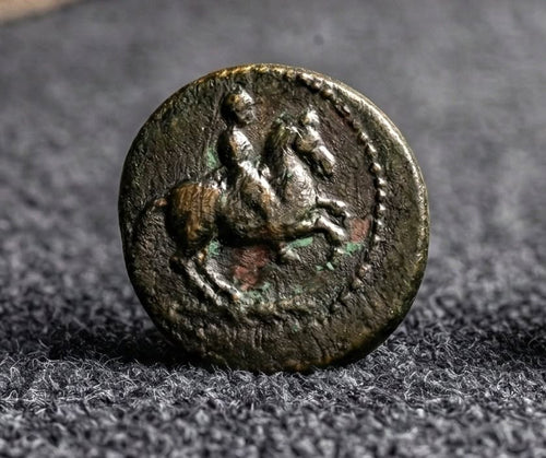 Moeda Grega de Atrax (c. 375–350 a.C.) – imagem 1