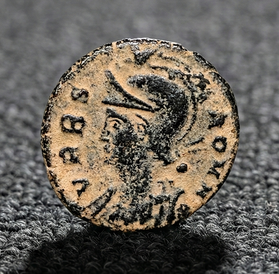 Moeda Romana comemorativa URBS Roma (330–354 dC) – imagem 2