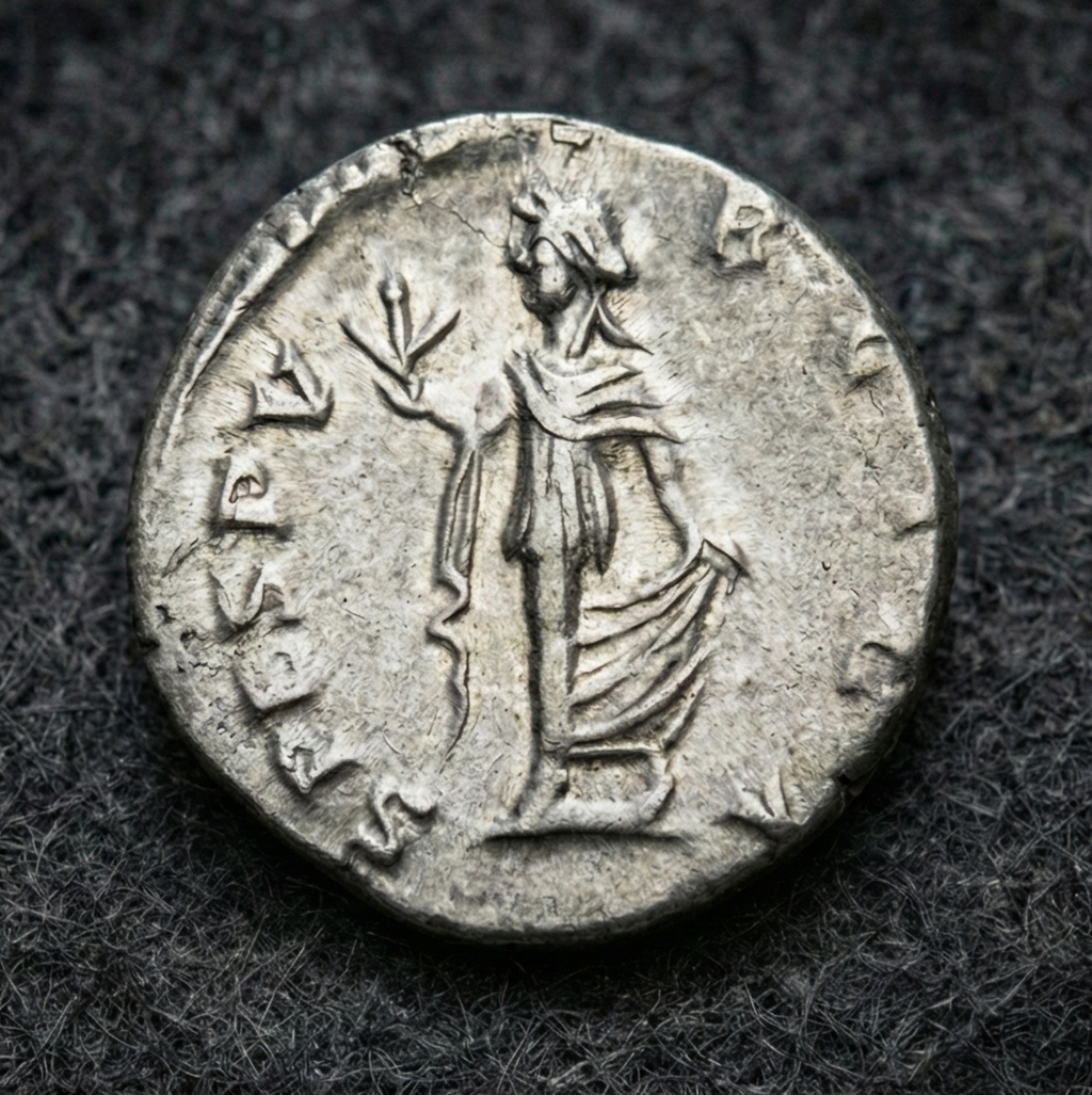Moeda Romana Denário de Caracalla (198-217 dC) – imagem 2