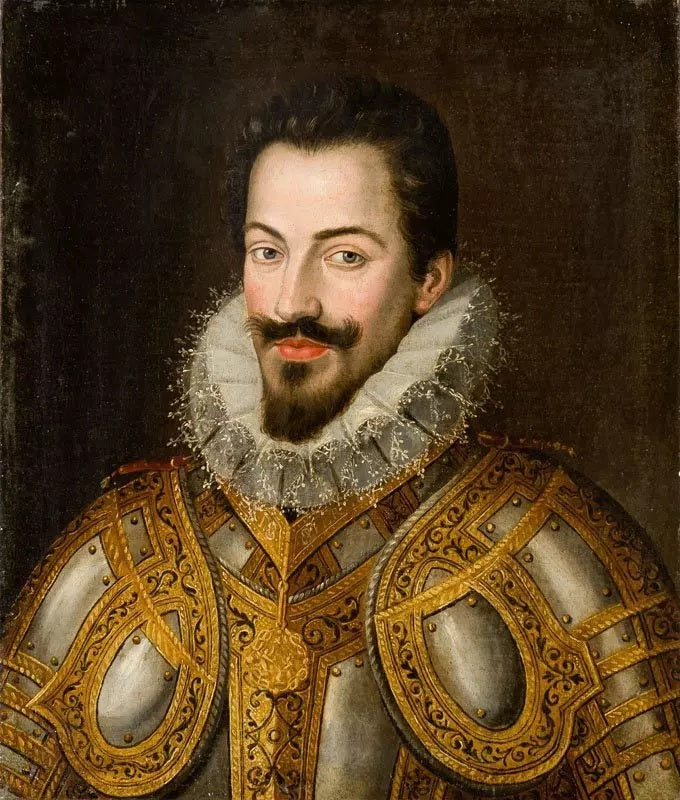 Moeda Italiana escassa 1/4 Grosso de Carlo Emanuele I (1580-1630) – imagem 4