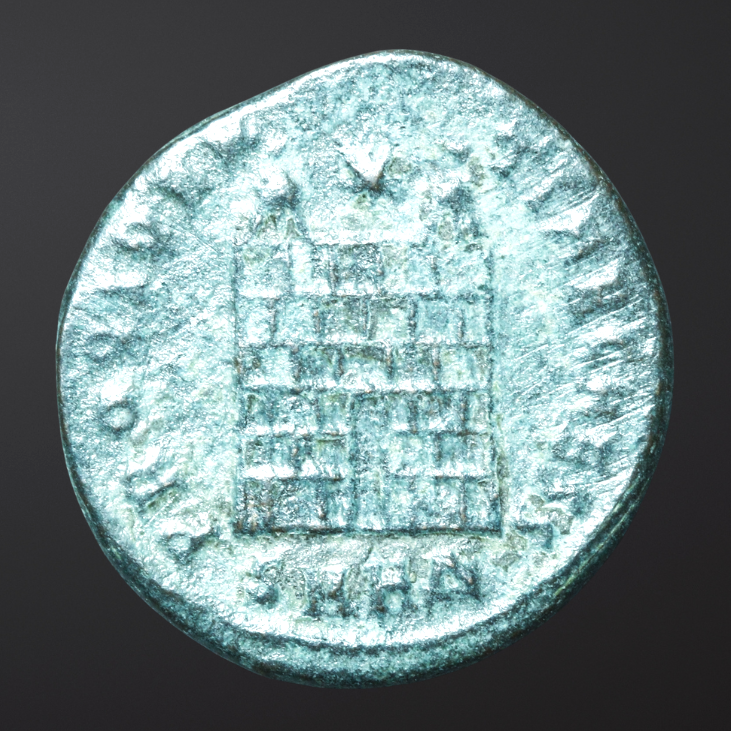 Moeda Romana de Constantius II (César, 324–337 dC) – imagem 2