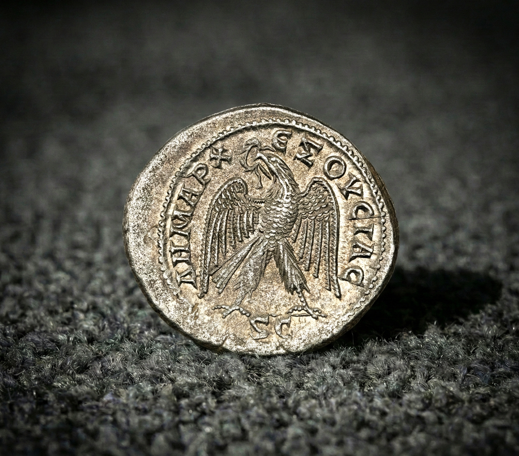 Moeda Romana Provincial Tetradracma de Gordian III (238-240 dC) – imagem 2
