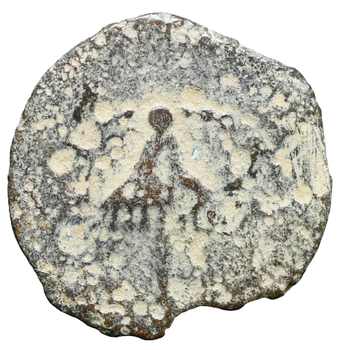 Moeda judia "Bíblica" de Agrippa I (37-43 CE). Dinastia Herodiana. – imagem 2