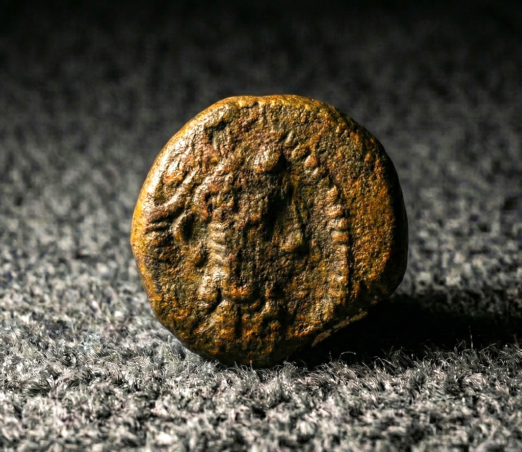 Moeda Grega ae16 de Alexander I Balas (152–145 aC) – imagem 1